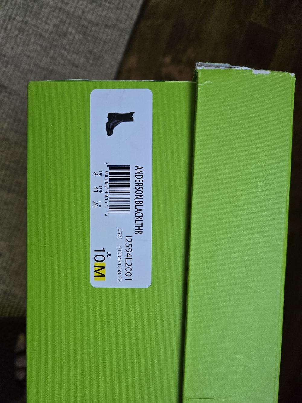 Sam Edelman Black Leather Chelsea Block Heel Boots - Picture 4 of 4